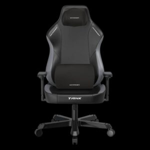 DXRacer Tank Super Plus Gaming Chair - Black/Gray EPU Leatherette