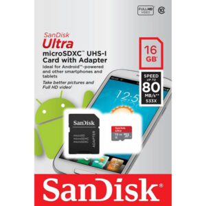 SanDisk Ultra Micro SDHC for Switch - 16GB