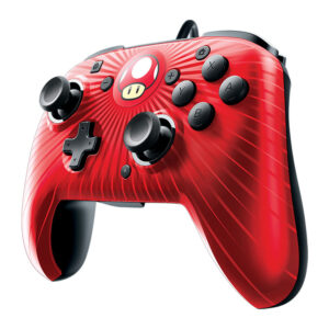 Faceoff Wired Pro Controller For Nintendo Switch- Super Mario