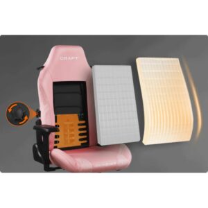 DXRacer Craft Series Gaming Chair - Hello Human Cat Edition