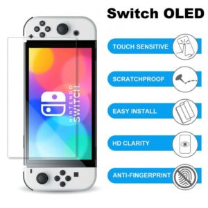 A-ONE-K 11-in-1 Accessory Kit for Nintendo Switch OLED - Red