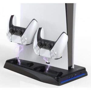 Porodo PDX114 Multi-Function Cooling and Charging Hub for PS5