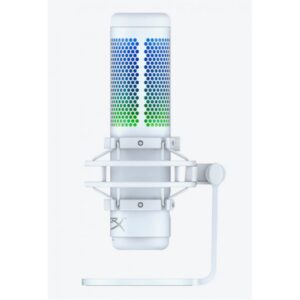HyperX Quadcast S RGB USB Condenser Microphone - White