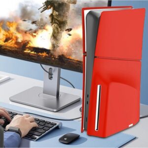 VKTECH Console Silicone Cover for PS5 Slim - Red