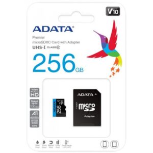 Adata Premier Pro V10S MicroSDXC Flash Memory - 256GB
