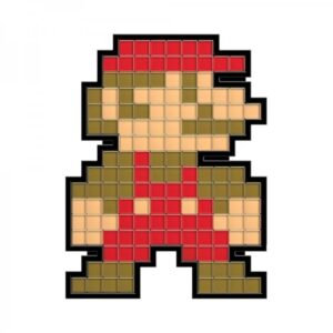 Retro Super Mario Bros Pixel Lamp