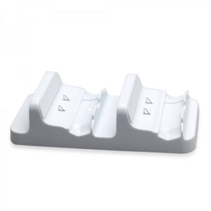 Dobe Dual Charging Dock with Two Batteries for Xbox One - White