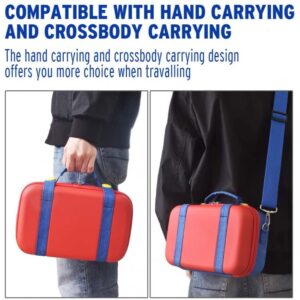 Ravol Carrying Case for Nintendo Switch - Blue/Red