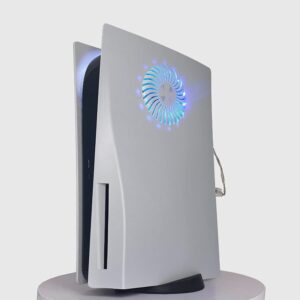 Dobewingdelou PS5 Standard RGB Faceplate with Cooling Vent - White