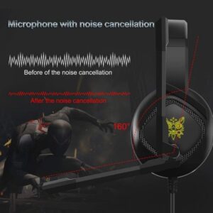 Onikuma K19 Gaming Headset - Black