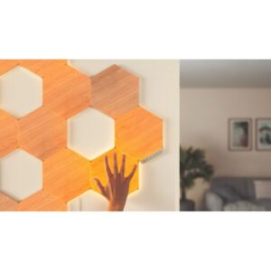 Nanoleaf Elements Smarter Kit - Wood Look - 7PK