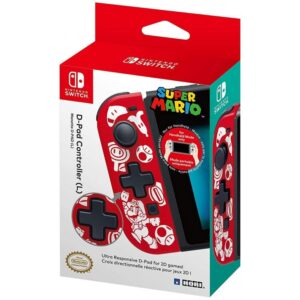 Hori D-Pad Controller - L for Nintendo Switch - Super Mario Edition