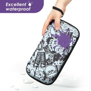 YOUSHARES Travel Case for Nintendo Switch - Splatoon 3 Black