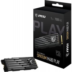 MSI Spatium M480 Play SSD - 1TB