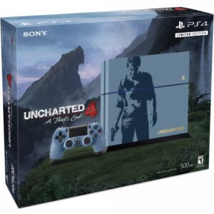 PlayStation 4 500 GB - R2 - Uncharted 4 Limited Edition Bundle - CUH 1215A