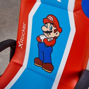 X-Rocker Super Mario Edition Gaming Chair - Red/Blue