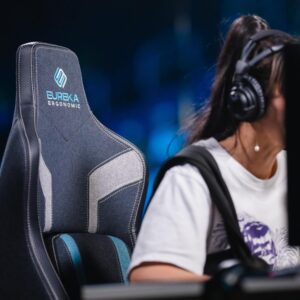 Eureka Python II Gaming Chair - Black/Blue