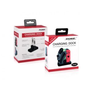Dobe Dual Charging Dock for Nintendo Switch Joy-Con and Pro Controller