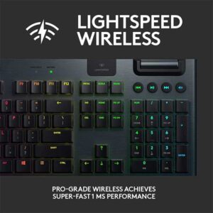Logitech G G915 Wireless Keyboard - Tactile