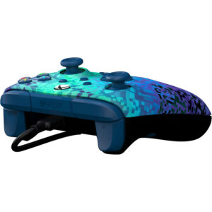 PDP Rematch Advanced Wired Controller - Glitch Green