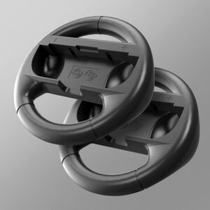 VGBUS Steering Wheel Kit for Nintendo Switch - White x2