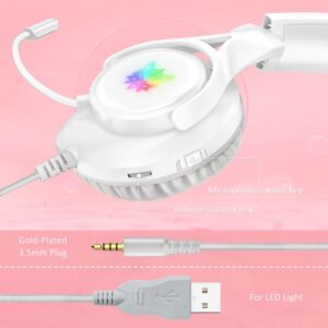 Onikuma X16 Gaming Headset - White