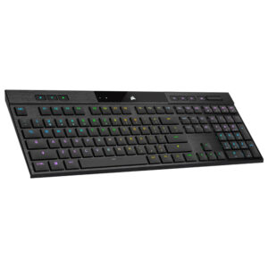 Corsair K100 Air Wireless Mechanical Gaming Keyboard - Cherry MX Ultra Low-Profile Tactile Switch