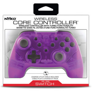 Nyko Wireless Core Controller - Purple - Nintendo Switch