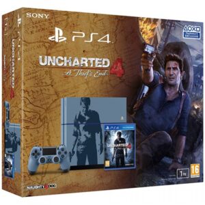 PlayStation 4 1TB - R2 - Uncharted 4 Limited Edition Bundle - CHU 1216B