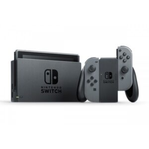 Nintendo Switch with Gray Joy-Con - Mario + Rabbids Kingdom Battle Bundle
