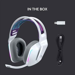 Logitech G733 Lightspeed Wireless Gaming Headset - White