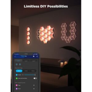 GoVee Glide Hexagon Light Panels Ultra - Meteor Gray - 7PCS