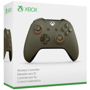 Xbox One Wireless Controller - Green-Orange