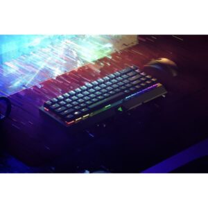 Razer Blackwidow v3 Mini HyperSpeed Mechanical Gaming Keyboard - Green Switch - Black