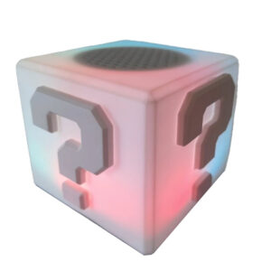 خرید لامپ LED طرح باکس علامت سوال از بازی Super Mario همراه با اسپیکر داخلی