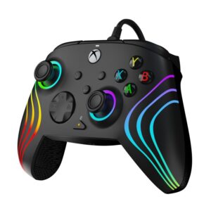 PDP Afterglow Wave Wired Controller for XBOX - Black