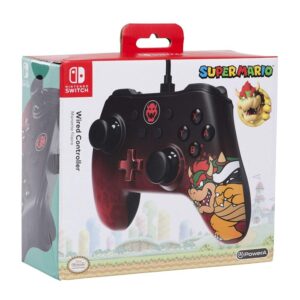 PowerA Nintendo Switch Wired Controller - Bowser Edition