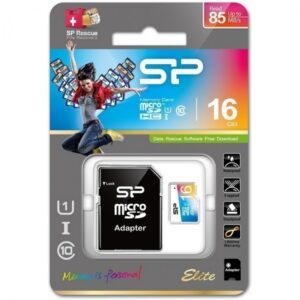 Silicon Power microSD XC class 10 Elite - 16GB