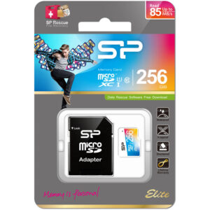 Silicon Power microSD XC class 10 Elite - 256GB