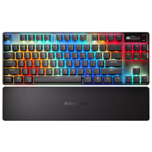 خرید کیبورد SteelSeries Apex Pro TKL نسل سه - بی‌سیم - سوییچ HyperMagnetic OmniPoint 3.0 - سیاه